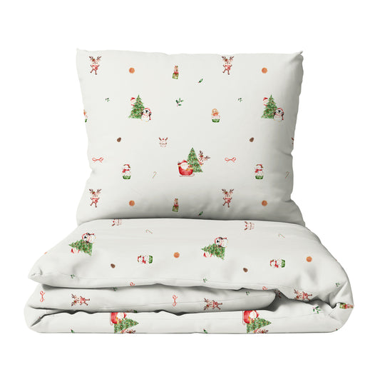 "Nordic Santa" Premium Kinderbettwäsche - Leslis