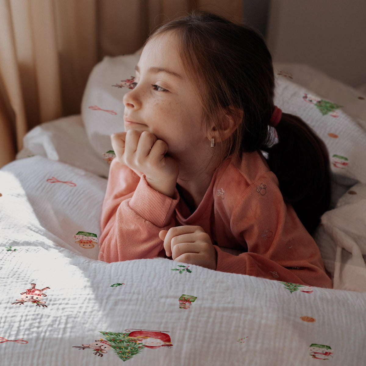 "Nordic Santa" Premium Kinderbettwäsche - Leslis