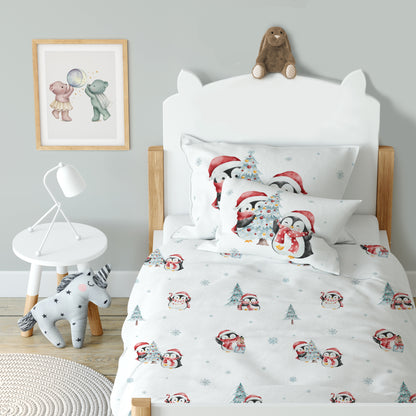 "Winter Penguins" Premium Children's Bedding