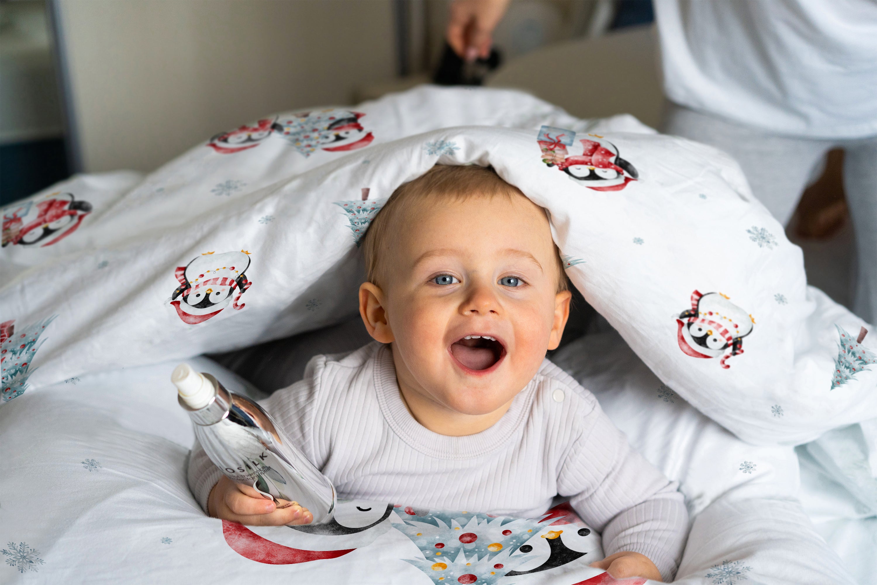 "Winter Penguins" Premium Children's Bedding