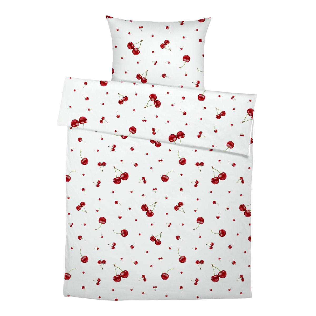 « Cerises » – Linge de lit haut de gamme pour enfants