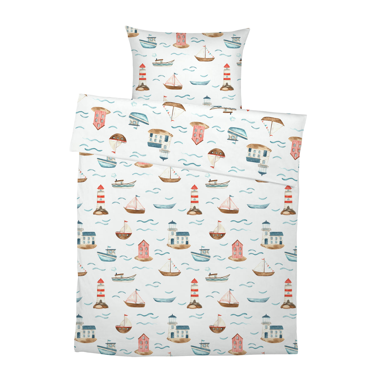 “By the sea” – Premium children’s bed linen