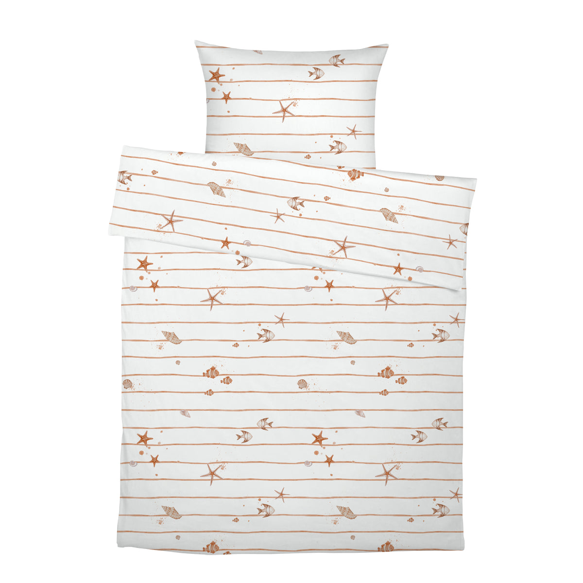 « Petites étoiles de mer » – Linge de lit haut de gamme pour enfants