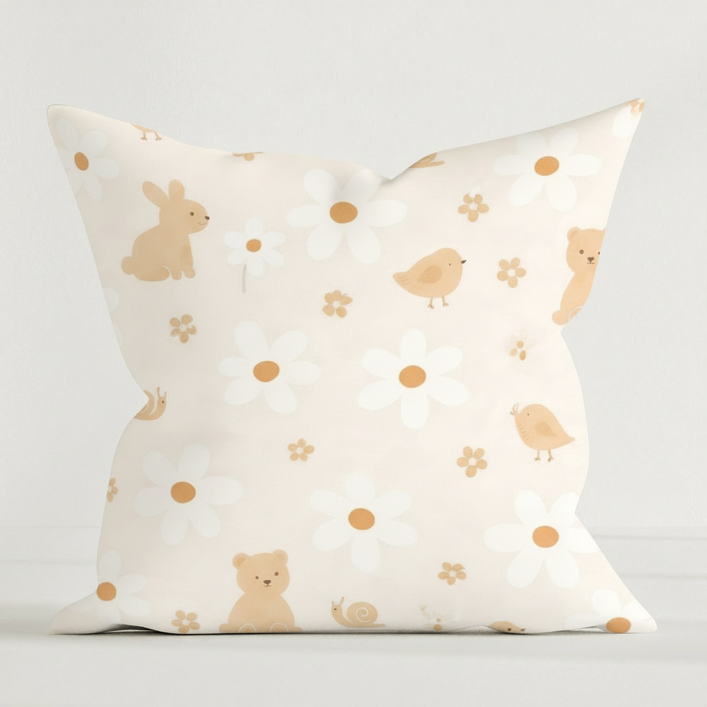 "Daisies" Premium Decorative Cushion
