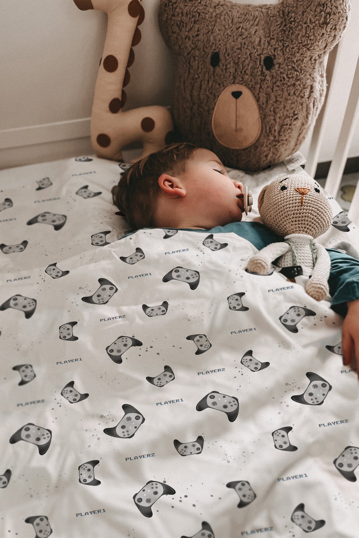 « Gamer » – Linge de lit haut de gamme pour enfants