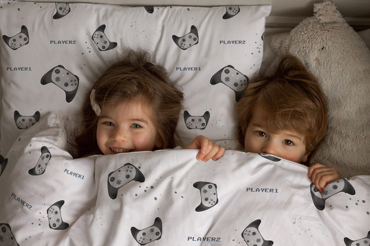 « Gamer » – Linge de lit haut de gamme pour enfants