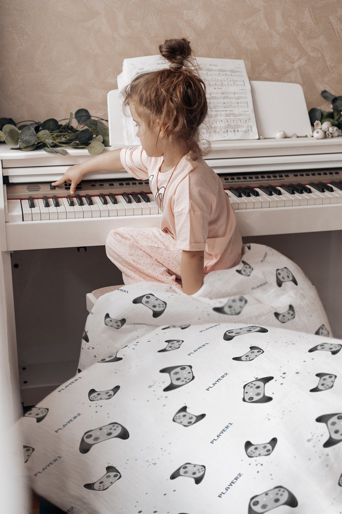 « Gamer » – Linge de lit haut de gamme pour enfants