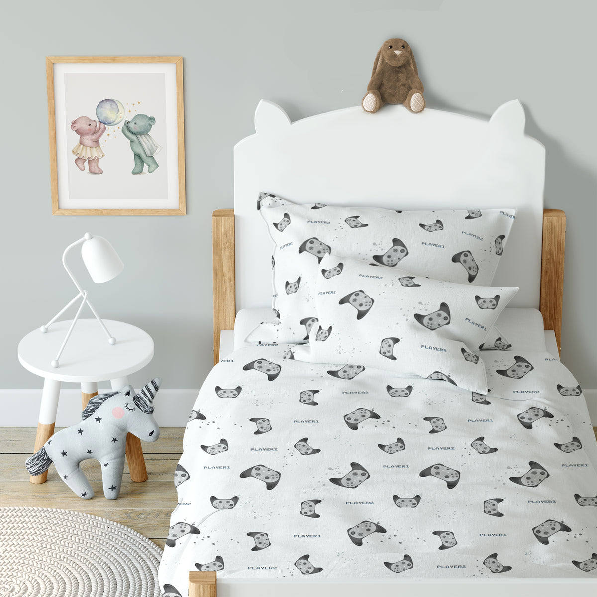 « Gamer » – Linge de lit haut de gamme pour enfants
