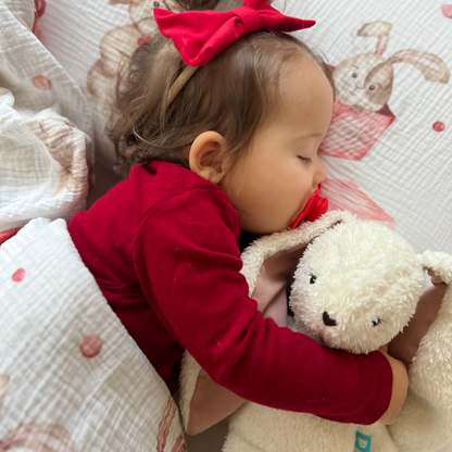 “Weihnachtshasen” Premium Kinderbettwäsche