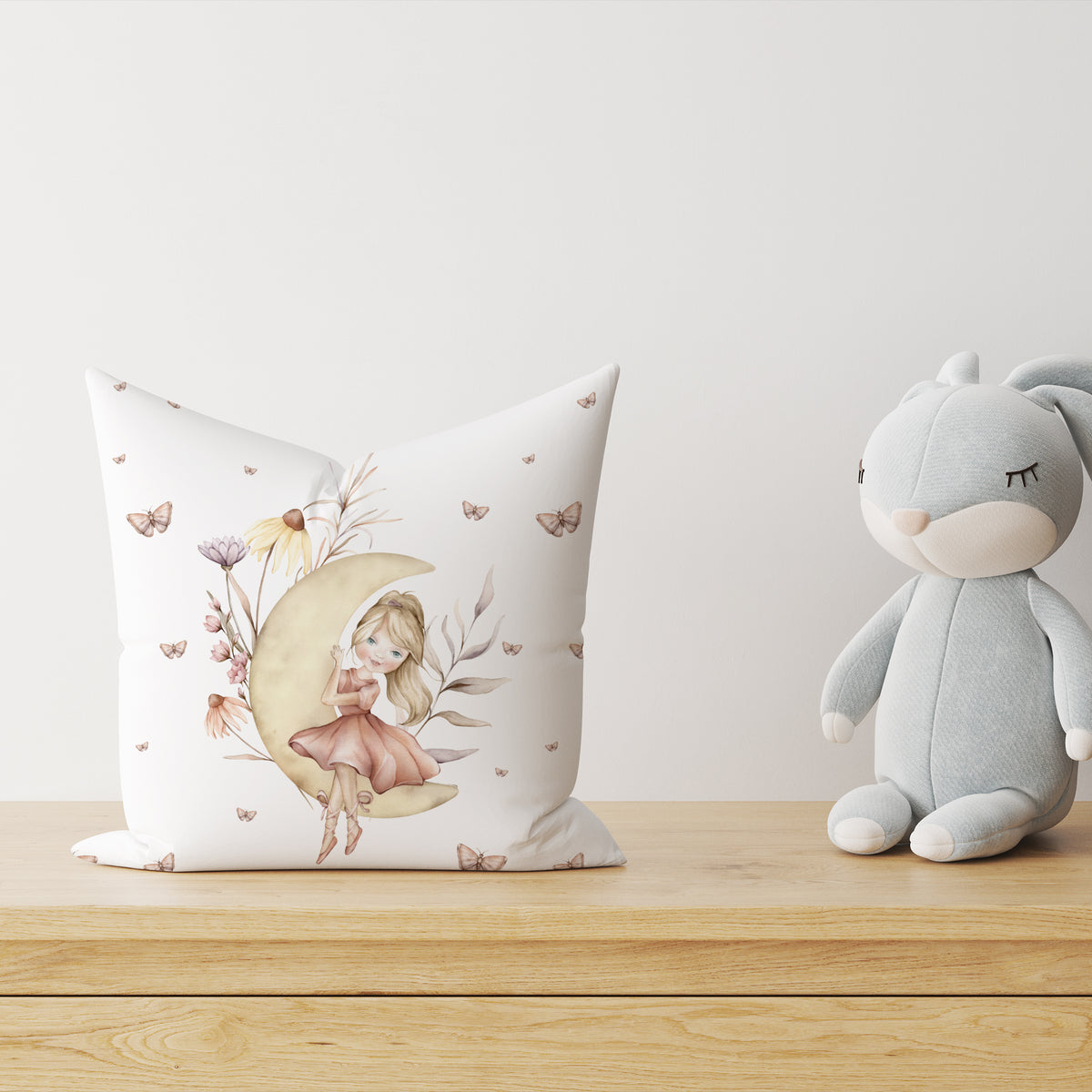 "Sweet Ballerina" Premium Kinder Dekokissen - Leslis