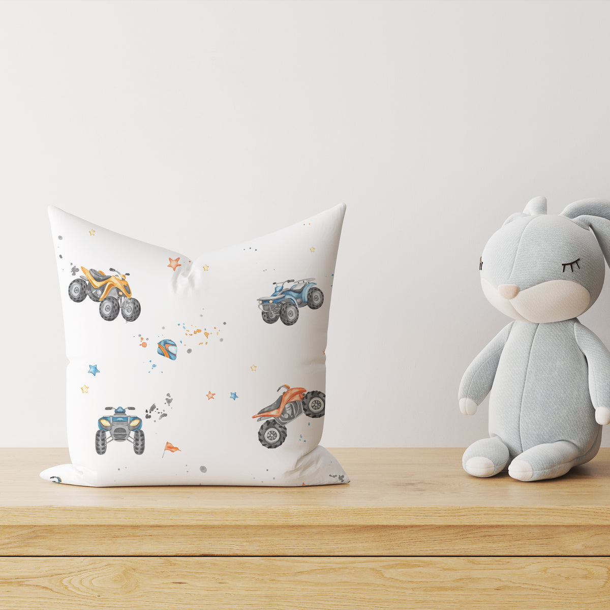 “Quad bikes” – Premium decorative cushion