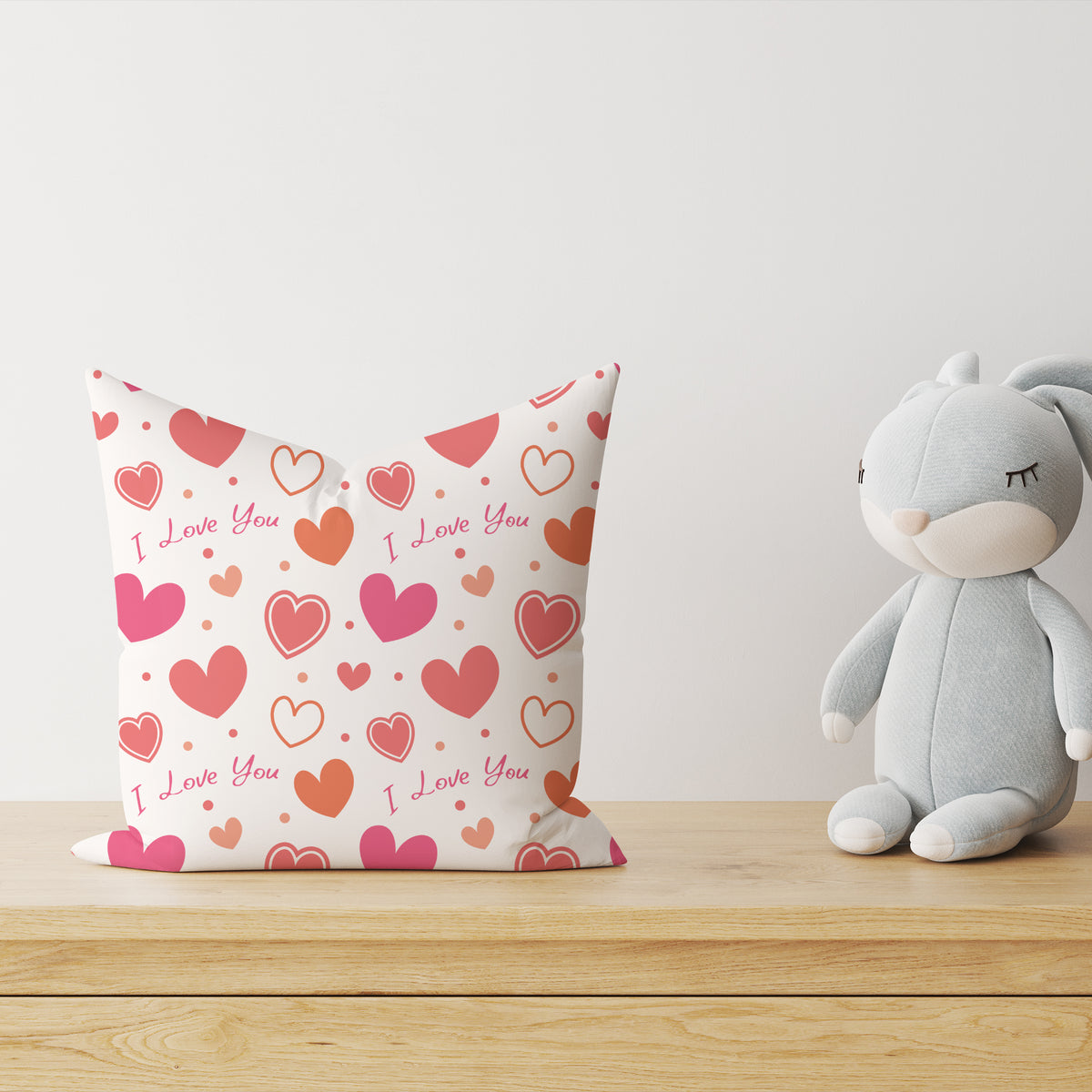 “I love you” – Premium decorative cushion