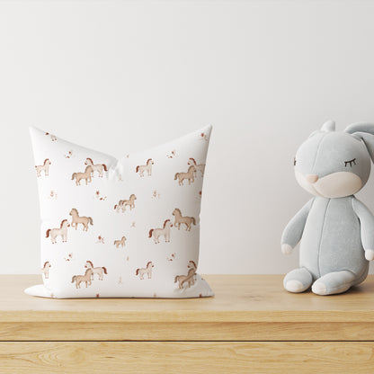 "Horse" premium decorative cushion