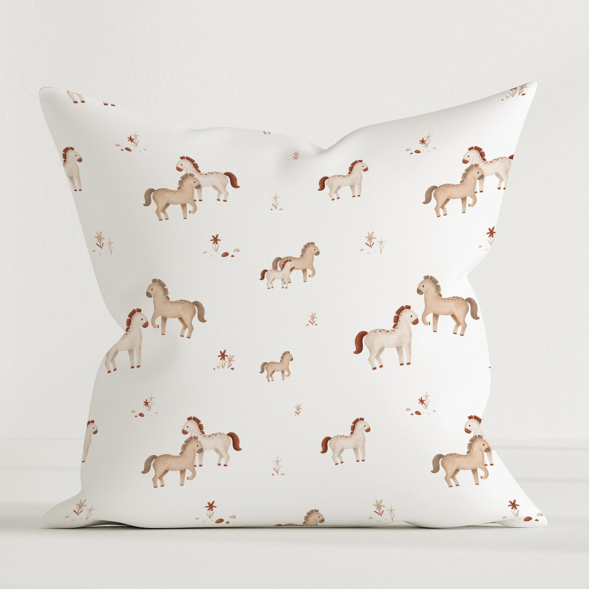 “Little horse” – Premium decorative cushion