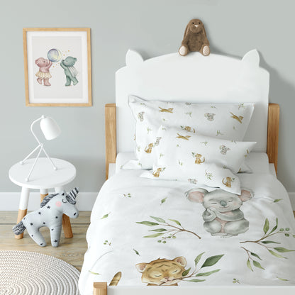 "Koala & Tiger" Premium children's bed linen