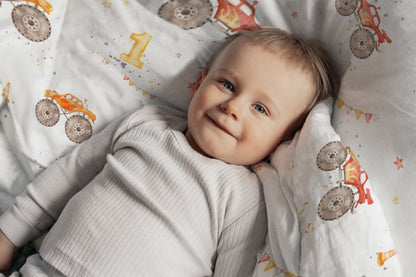 "Monstertrucks" Premium Kinderbettwäsche