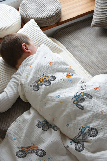 "Quads" Premium Kinderbettwäsche