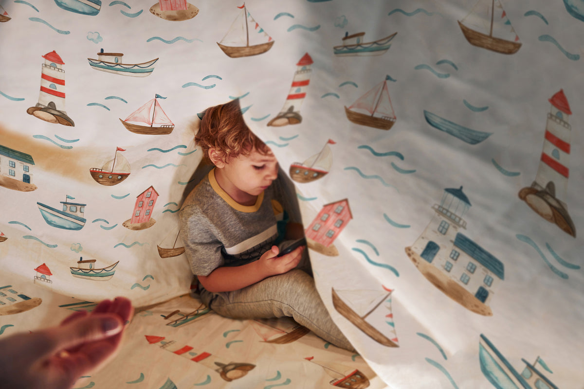 “By the sea” – Premium children’s bed linen