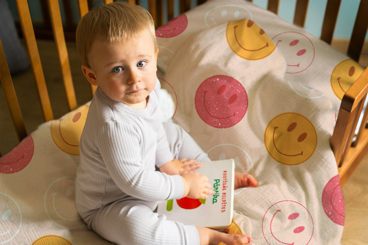 “Smileys” – Premium children’s bed linen