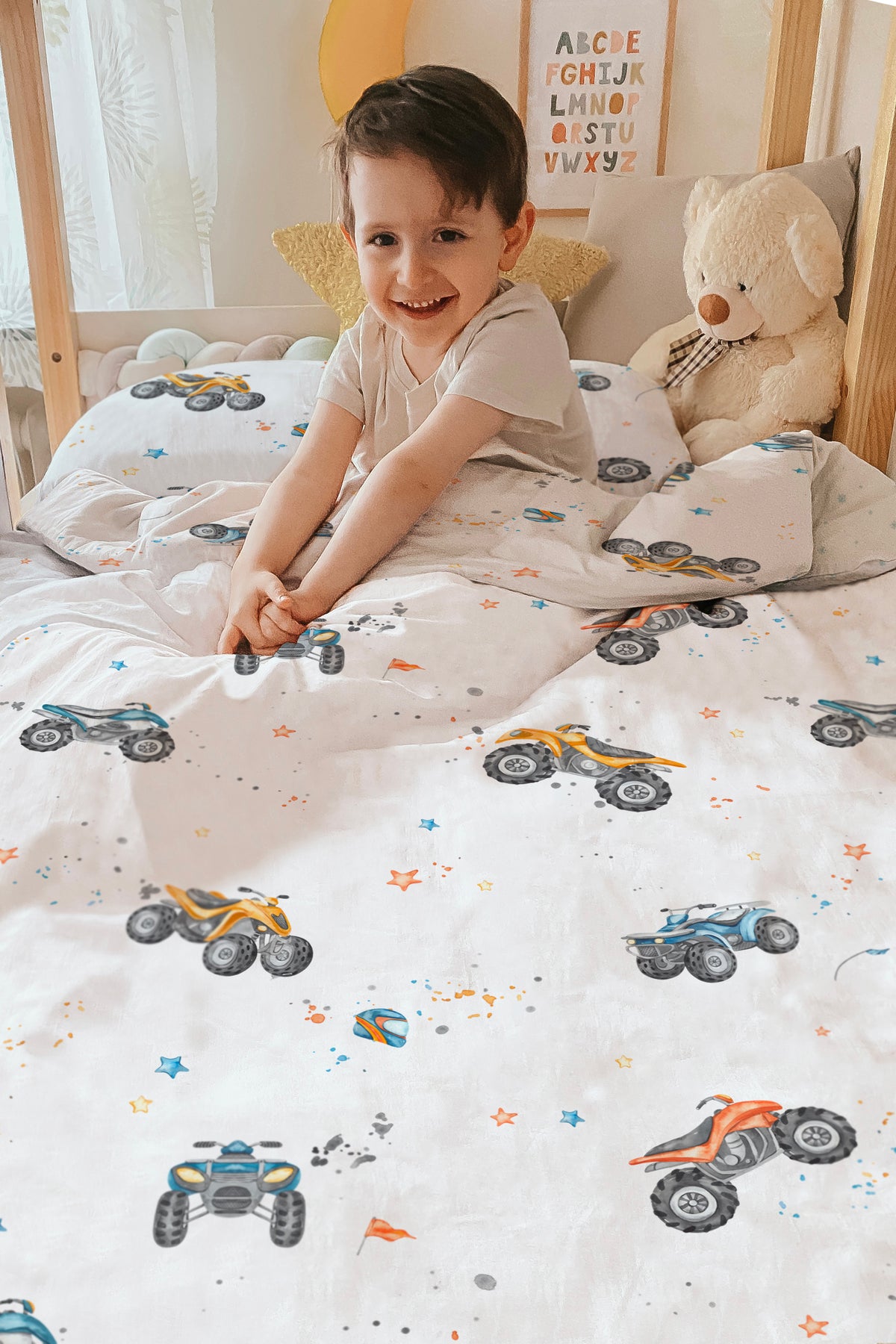 “Quad bikes” – Premium children’s bed linen