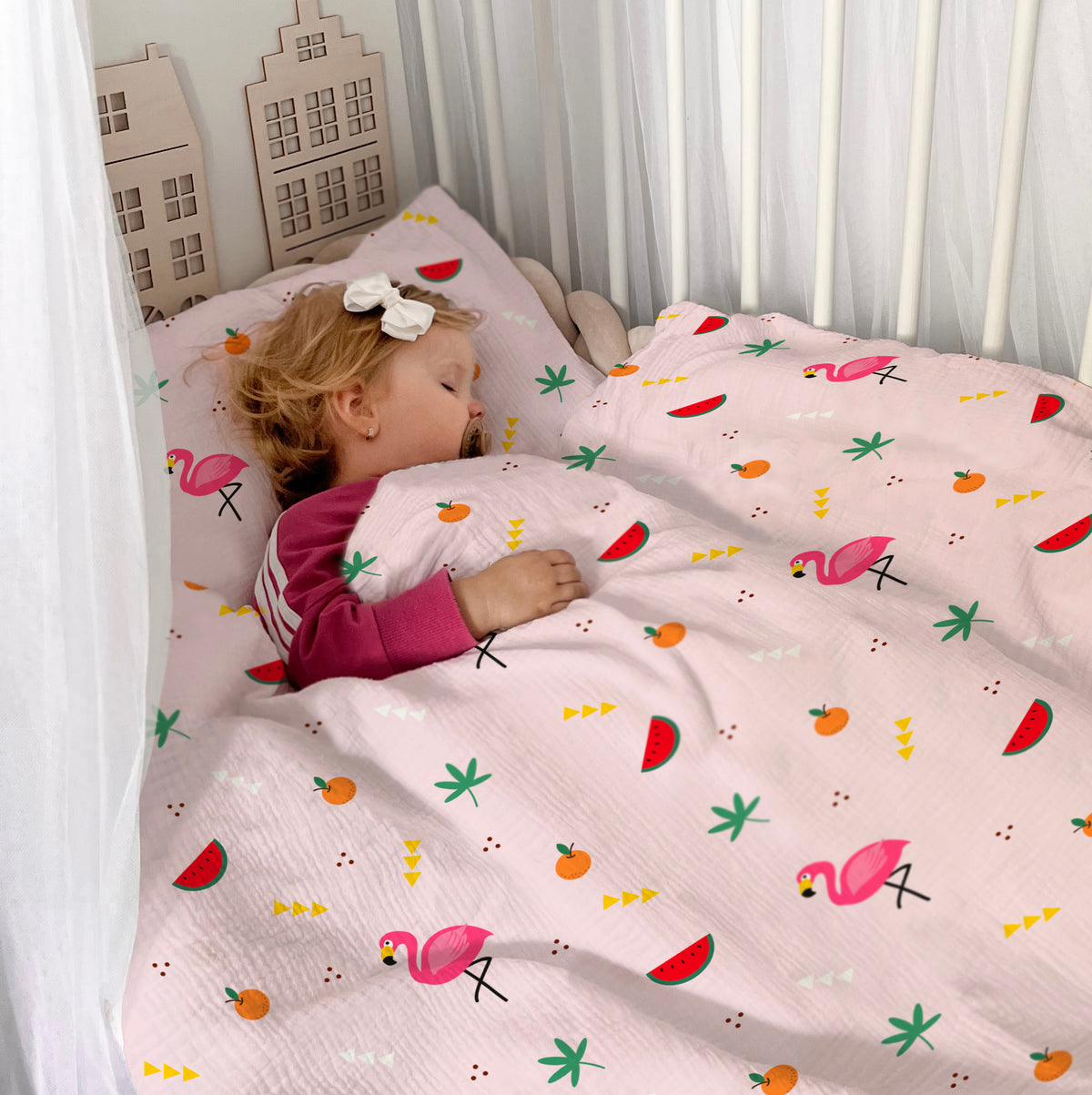 “Flamingo” – Premium children’s bed linen