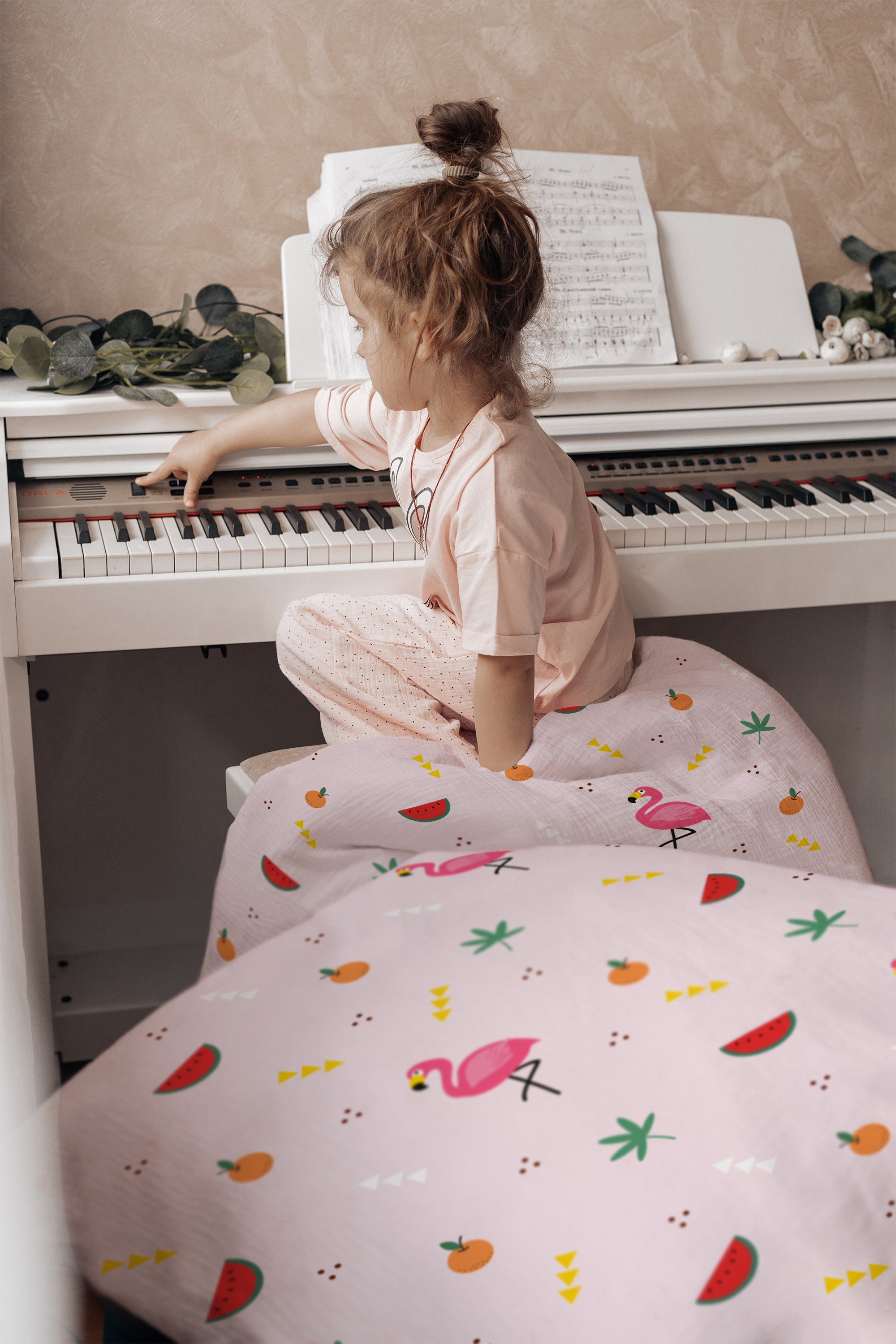 "Flamingo" Premium Kinderbettwäsche