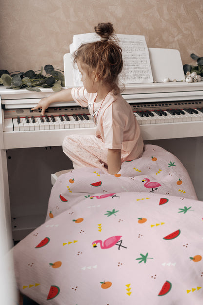 "Flamingo" Premium Kinderbettwäsche