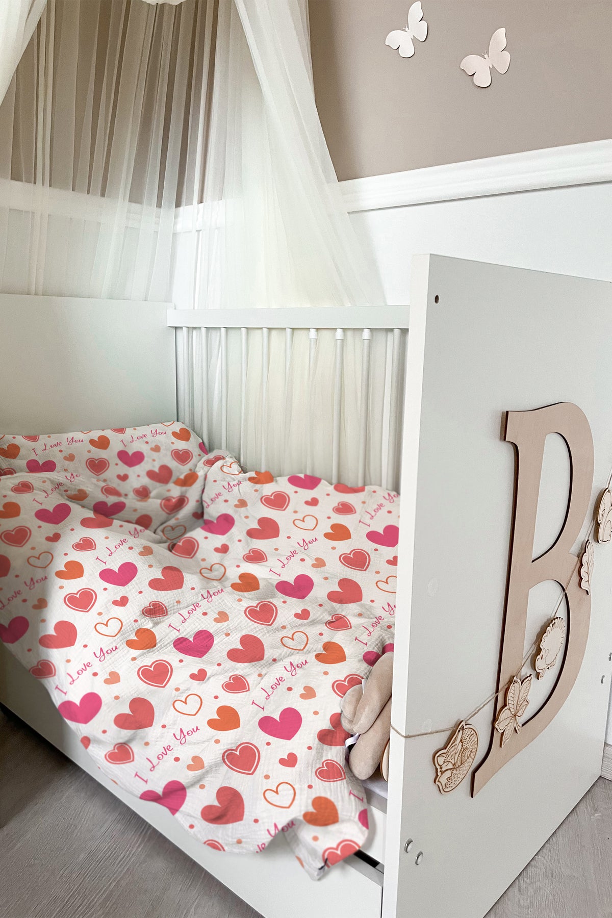 “I love you” – Premium children’s bed linen