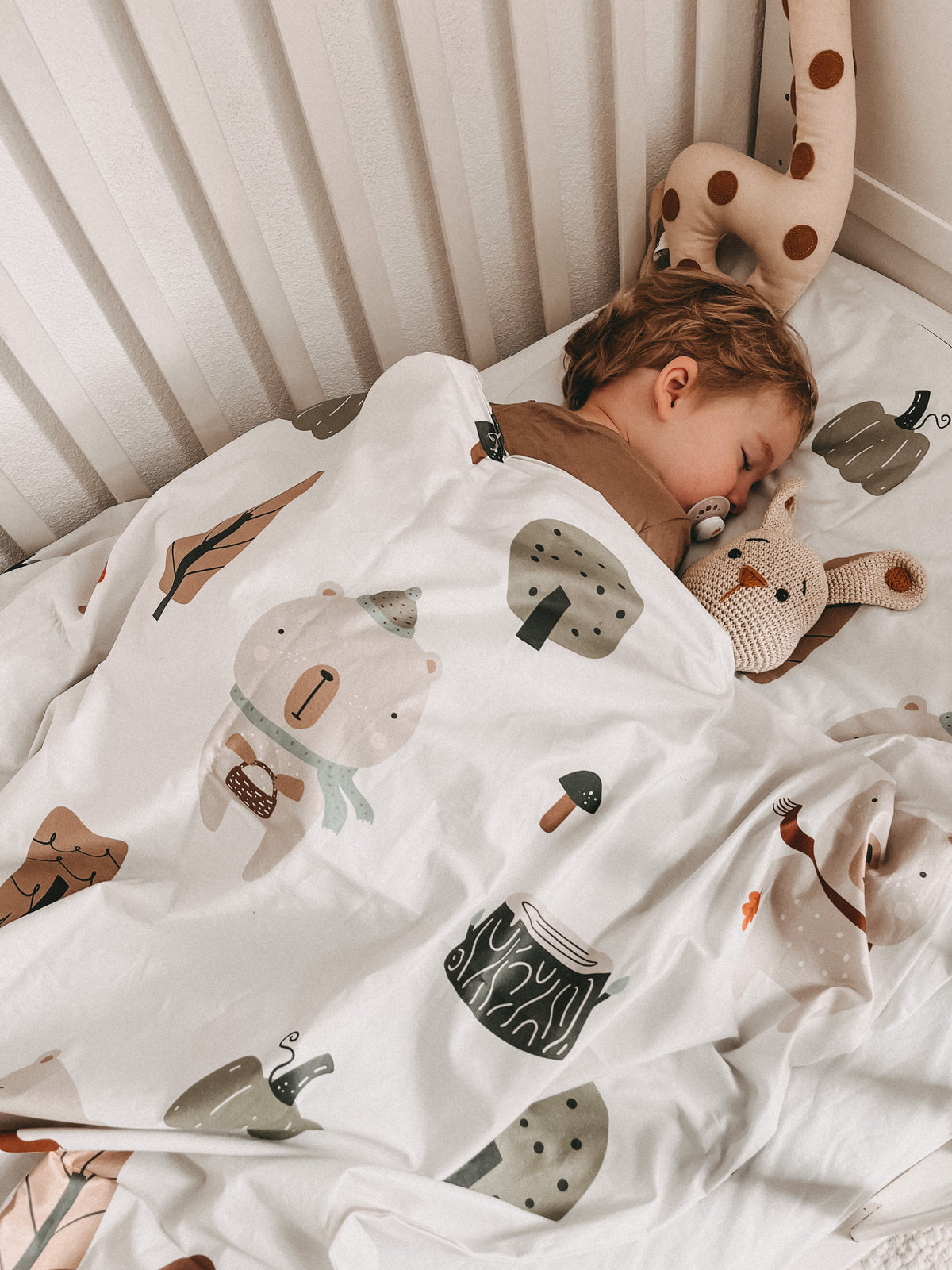 “Nordic Bär” Premium Kinderbettwäsche - Leslis