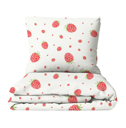 "Himbeeren" Premium Kinderbettwäsche