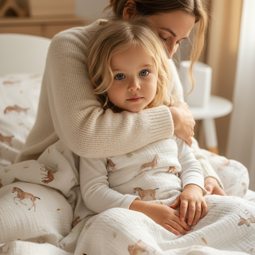 "Chevaux" Premium literie pour enfants