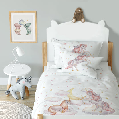 "Licorne étoilée" Premium literie pour enfants