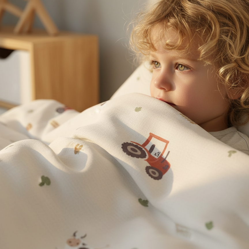 "Sweet Farm" Premium Kinderbettwäsche