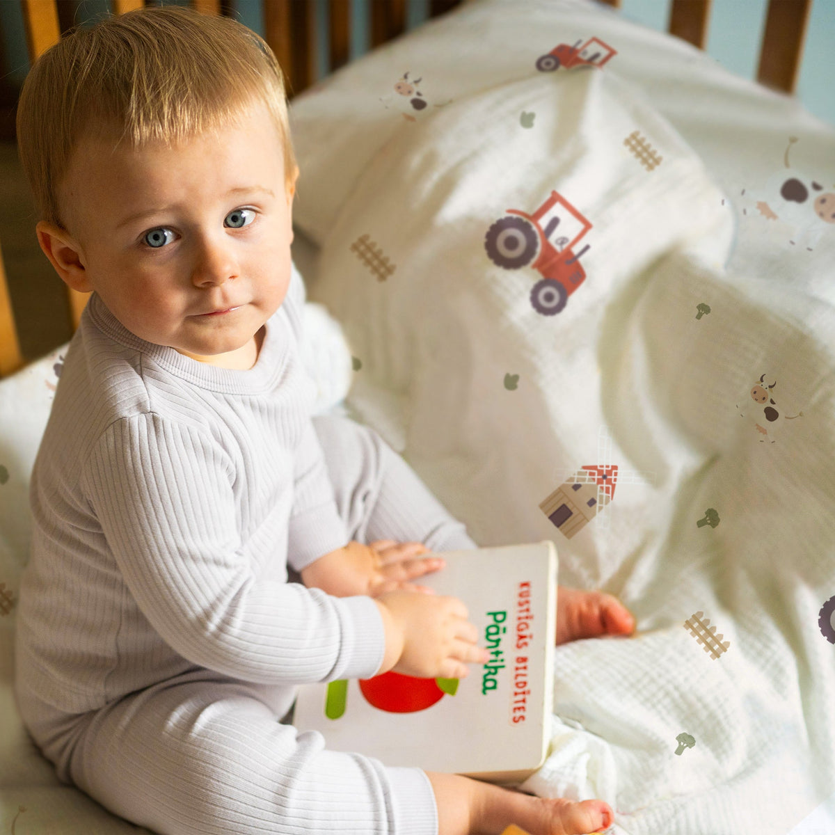 "Sweet Farm" Premium Kinderbettwäsche