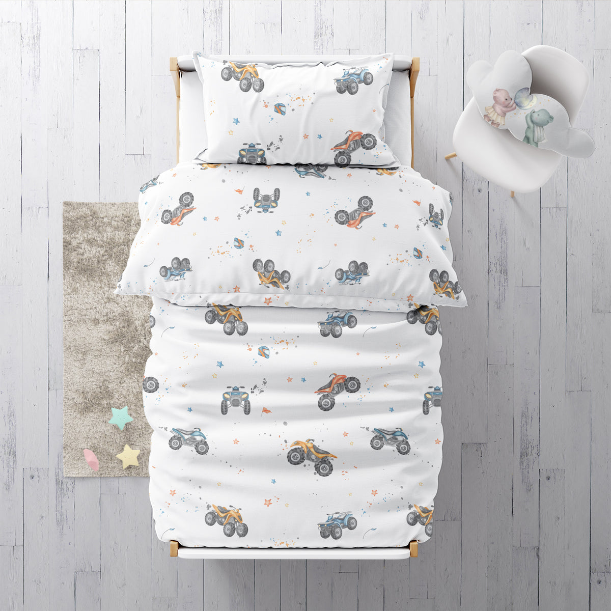 “Quad bikes” – Premium children’s bed linen