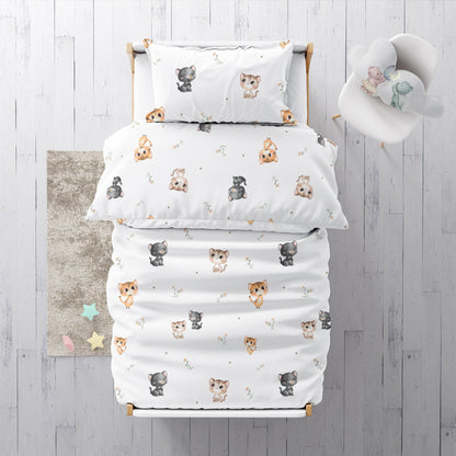 "Katzen" Premium Kinderbettwäsche