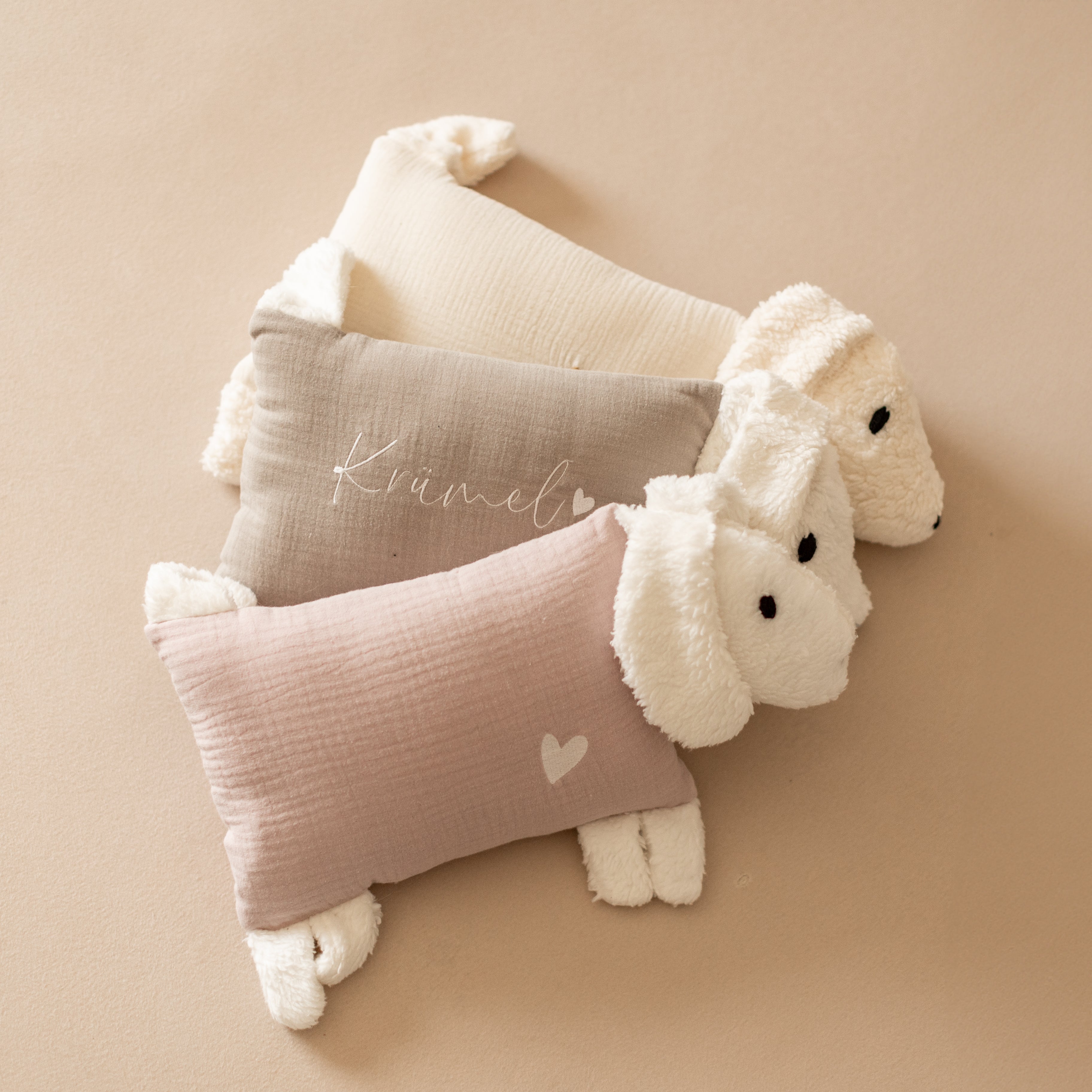 Kuschelhund Musselin