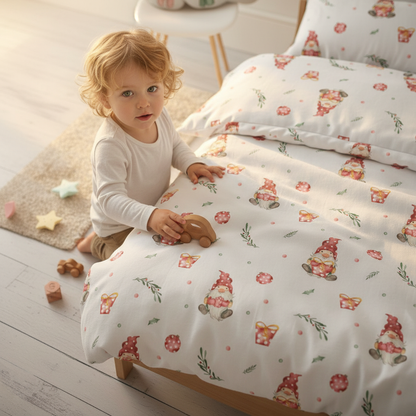“Weihnachtself” Premium Kinderbettwäsche