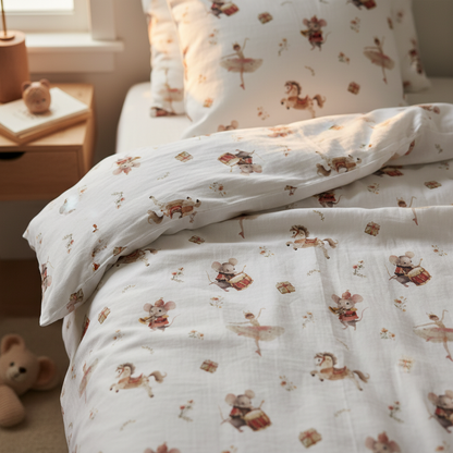 "Winterballett" Premium Kinderbettwäsche