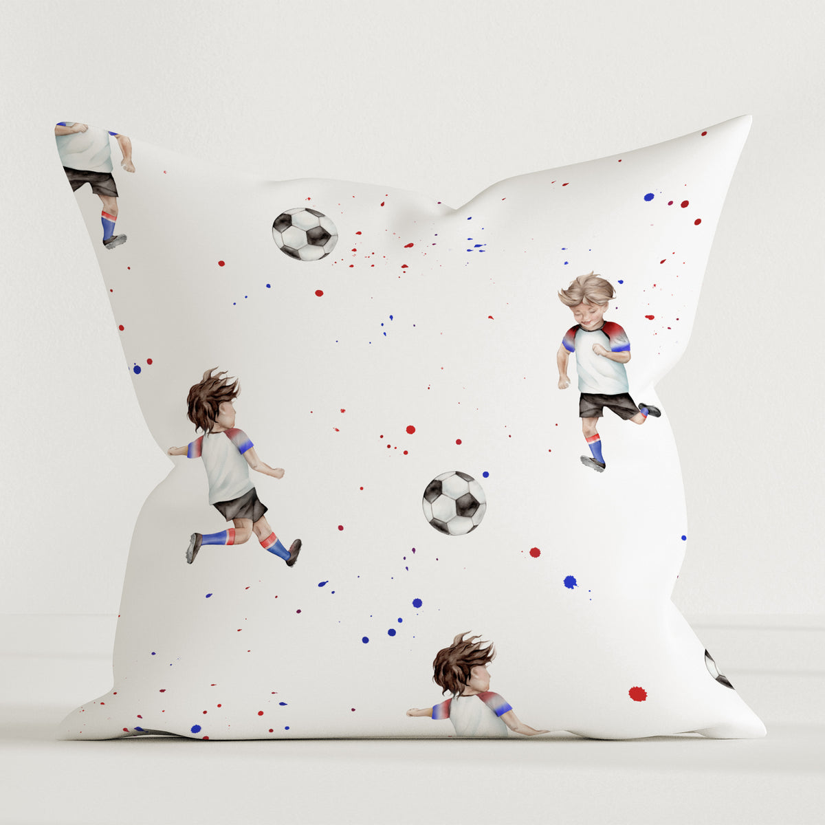 "Fussball" Premium Kinder Dekokissen - Leslis