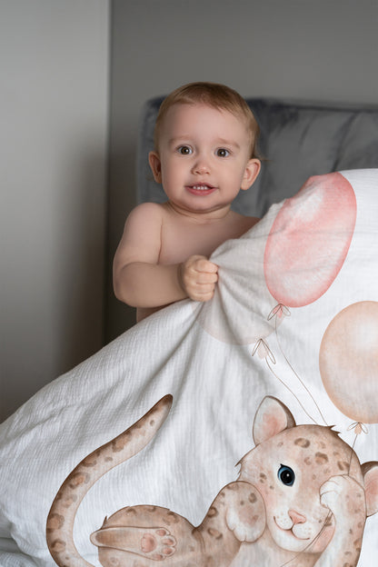 "The Little Leopard" premium children's bed linen