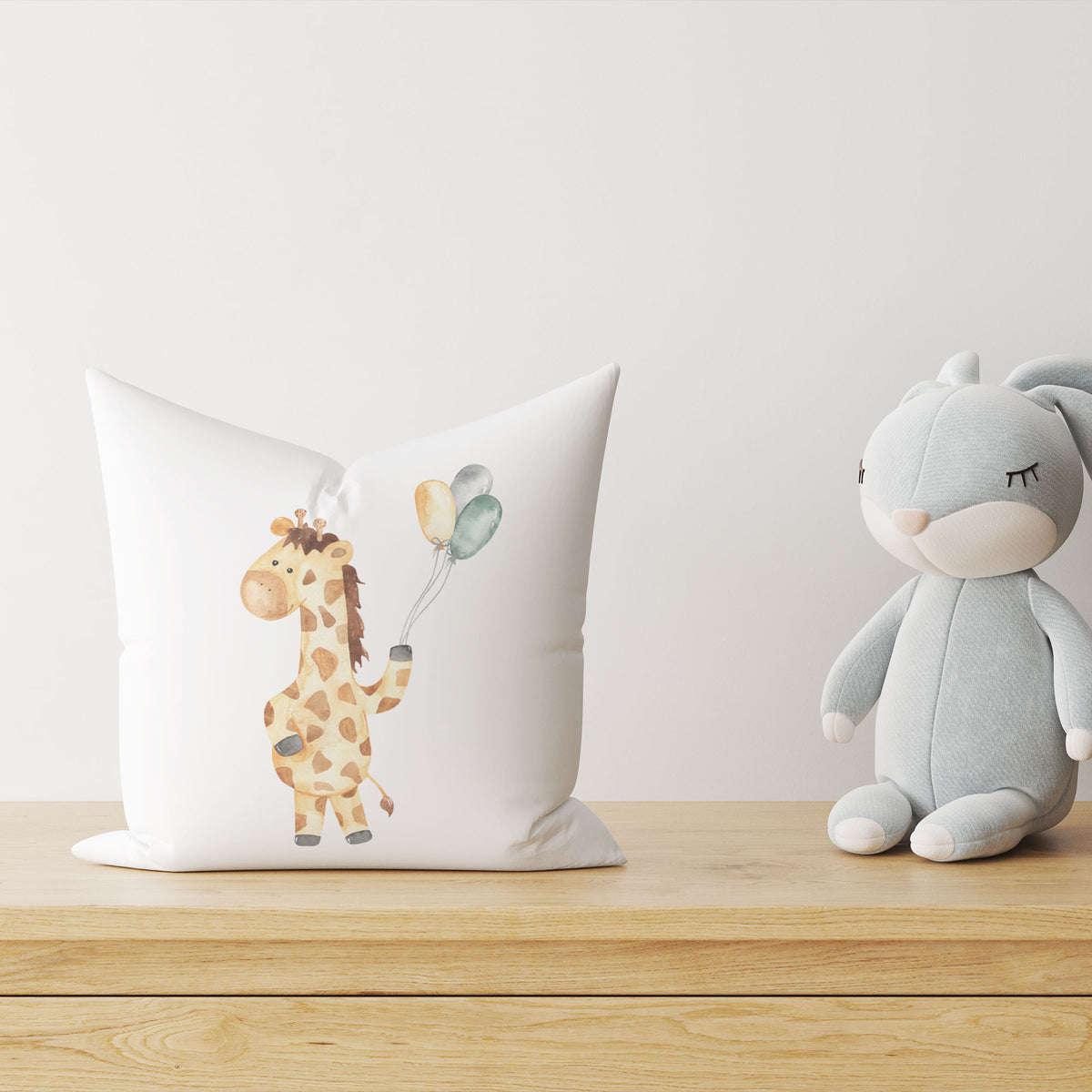 "Giraffe" Premium Kinder Dekokissen - Leslis