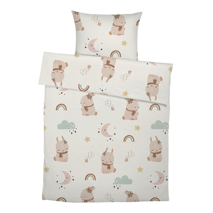 “Nordic Bunny” Premium Kinderbettwäsche - Leslis