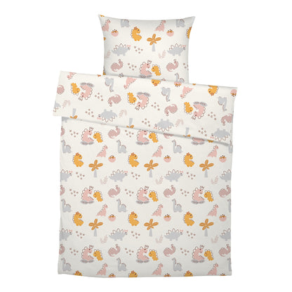 "Dino girl" premium children's bed linen