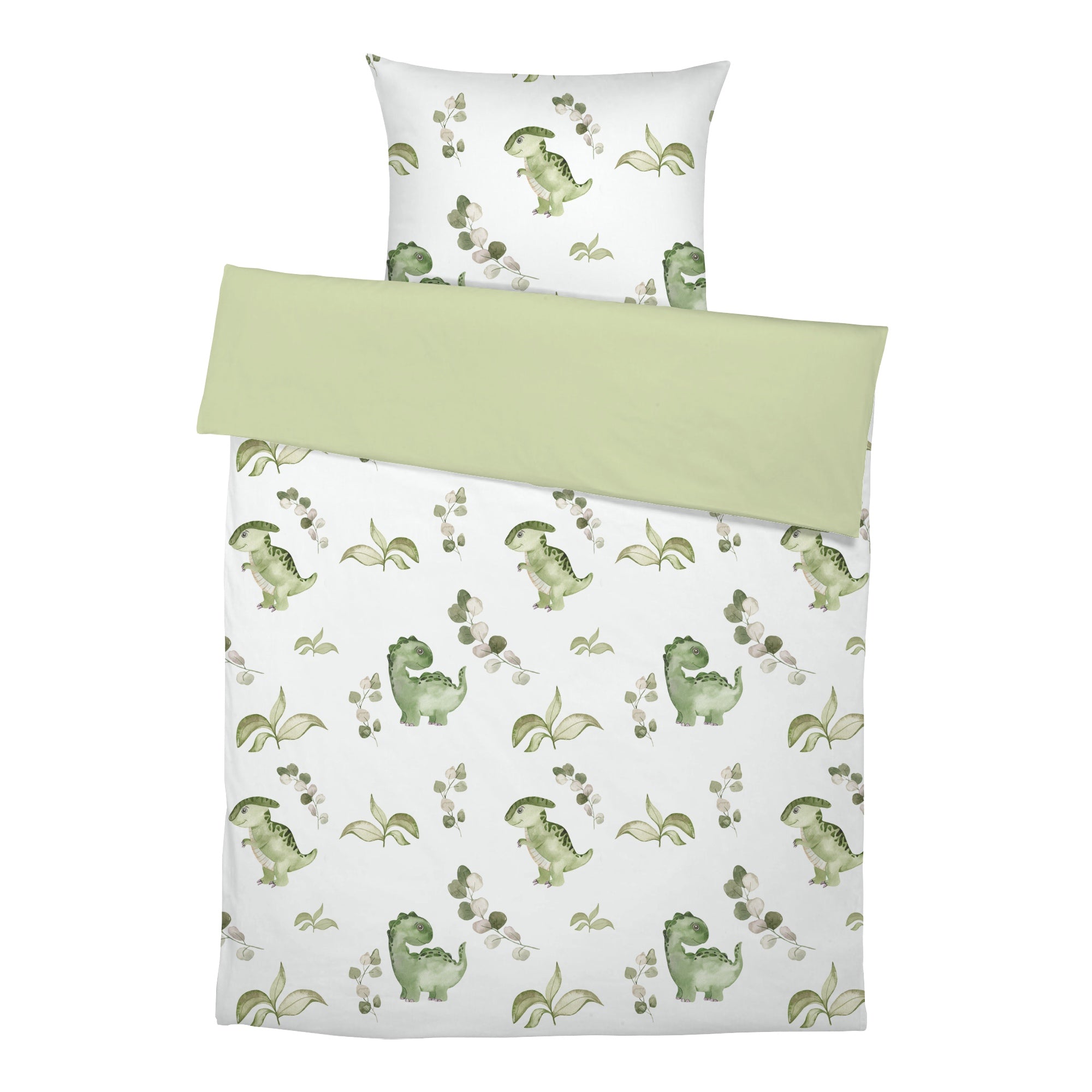 "Eucalyptus Dinos" premium children's bed linen