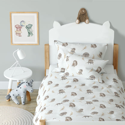 "Hedgehog" premium children's bed linen