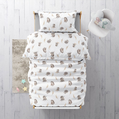 "Hedgehog" premium children's bed linen