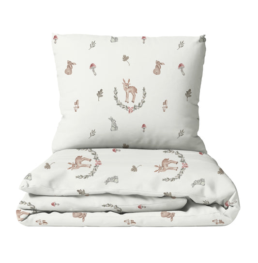 “Rehe” Premium Kinderbettwäsche - Leslis