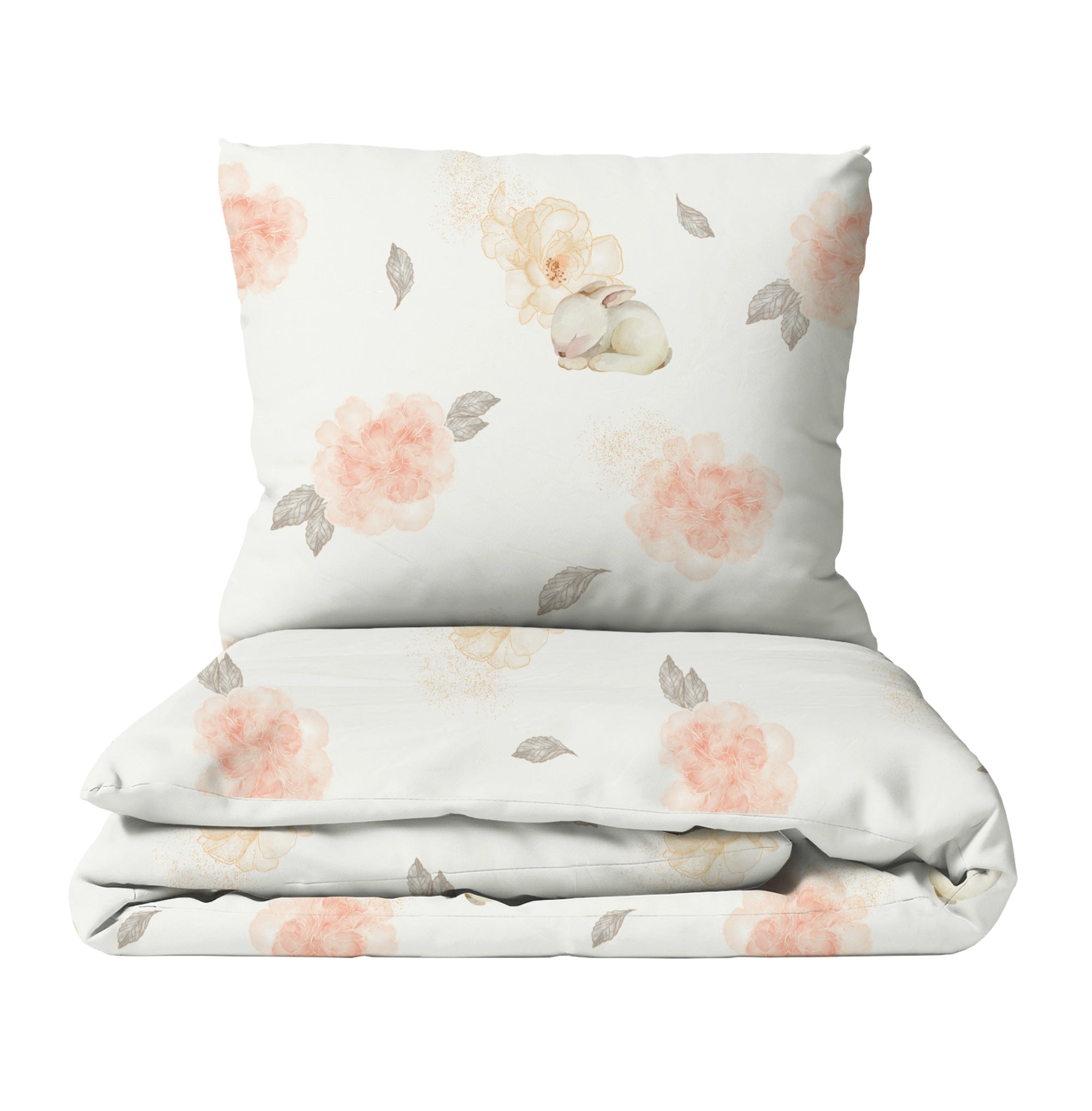 "Flower bunny" premium children's bed linen