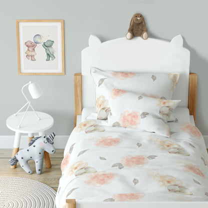 "Flower bunny" premium children's bed linen